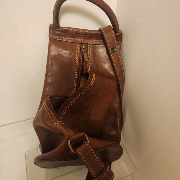 Leather I Medici Natural Leather Italy Back pack main image 7